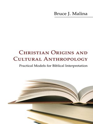cover image of Christian Origins and Cultural Anthropology